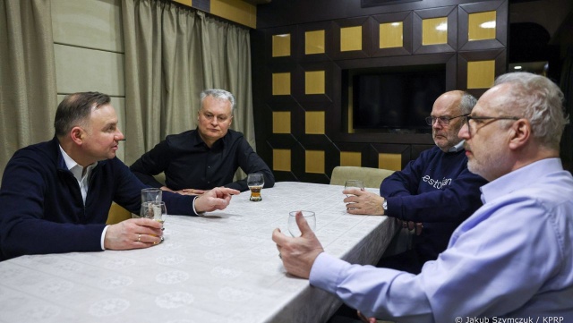 Andrzej Duda udał się do Kijowa na spotkanie z prezydentem Zełenskim
