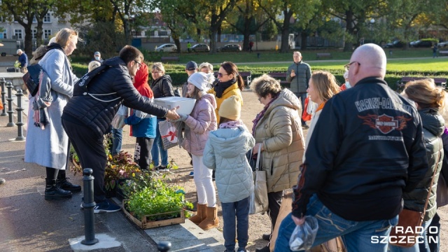 Sadzonki magnolii w zamian za stare i zepsute odkurzacze, tostery, czajniki czy mikrofalówki. Na Jasnych Błoniach w Szczecinie rusza akcja Kwiat za grat.