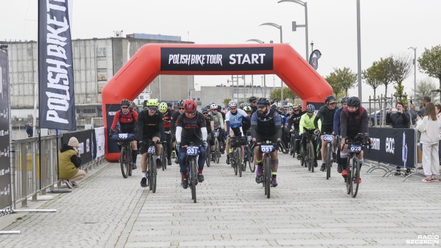 Polish Bike Tour wystartował w Szczecinie [WIDEO, ZDJECIA]