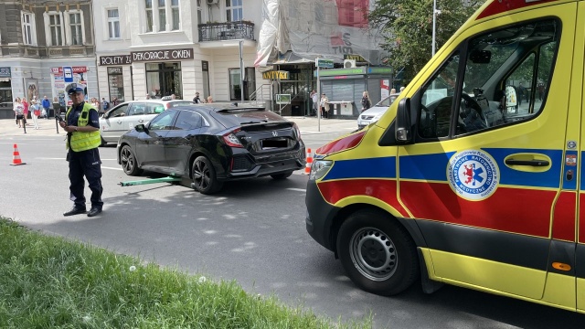 Dziecko na hulajnodze potrącone w centrum Szczecina.