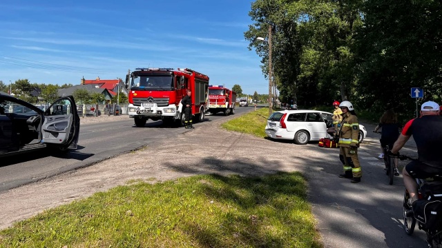 Na ulicy Szczecińskiej zderzyły się dwa samochody. Do zdarzenia doszło przed godziną 16.