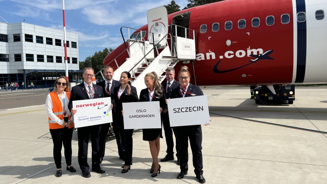 Z Goleniowa znów można latać do Oslo. W miniony weekend, po pandemicznej przerwie, odbył się pierwszy lot na tej trasie.