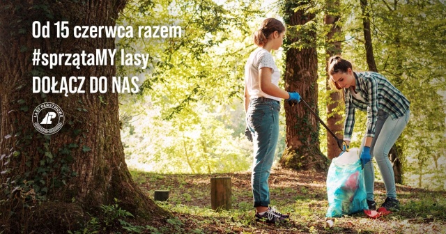 Lasy Państwowe rozpoczynają trzecią edycję akcji SprzątaMy. Leśnicy wraz z uczniami okolicznych szkół będą zbierać w środę śmieci z terenów w Nadleśnictwach: Barlinek i Drawno.