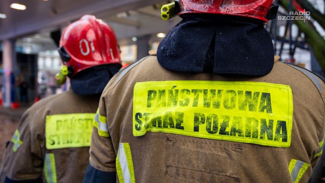 Pożar na poligonie w Drawsku Pomorskim. Płonie las.