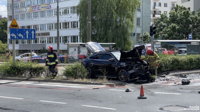 Uczestnik tragicznego wypadku na pl. Szyrockiego usłyszał zarzuty