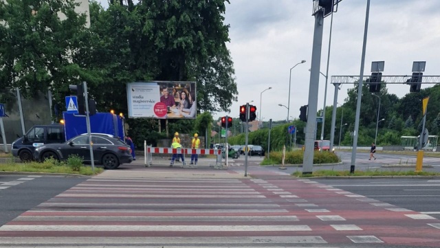 Uwaga kierowcy Awaryjne zajęcie jednego pasa ruchu na ulicy Chopina w Szczecinie.