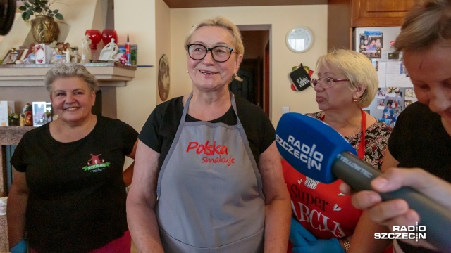 Polskie i ukraińskie smaki w Mierzynie - to finansowane z programu Społecznik warsztaty kulinarne, na które panie z Koła Gospodyń Wiejskich Mierzynianka zaprosiły Ukrainki.