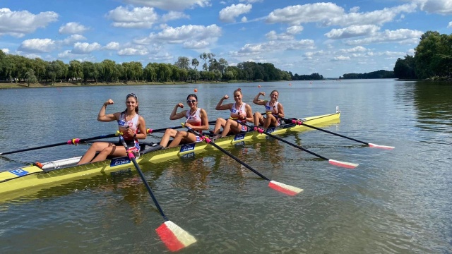 Udany występ zawodników AZS Szczecin w Mistrzostwach Polski juniorów w wioślarstwie. Na torze regatowym w Kruszwicy następcy mistrzów olimpijskich i świata, Konrada Wasielewskiego i Marka Kolbowicza wywalczyli cztery medale.