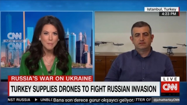 Baykar Makina dumna z działań dronów na Ukrainie