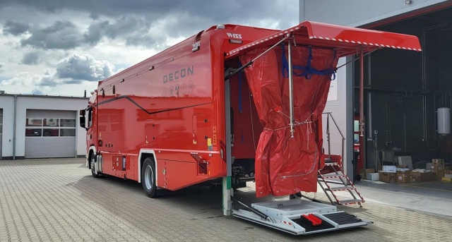 Wóz do zadań specjalnych trafił do Komendy Wojewódzkiej Straży Pożarnej w Szczecinie.