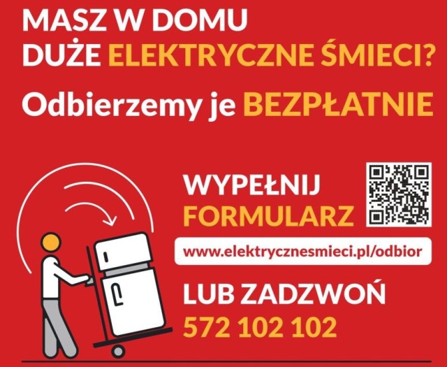Stare lodówki, pralki czy telewizory. Duże elektrośmieci można oddać w Stargardzie za darmo.