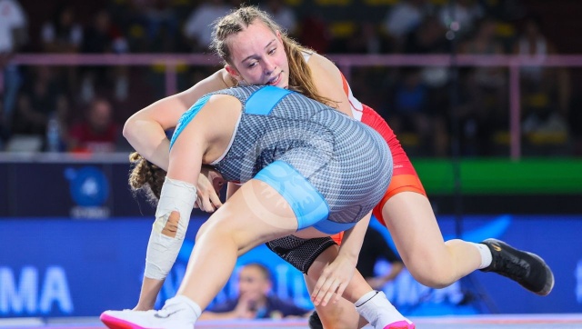 Paulina Kucharczyk z klubu Feniks Pesta Stargard bez medalu Mistrzostw Świata w zapasach kadetek do lat 17.