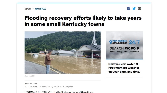 Do 28 wzrosła liczba ofiar śmiertelnych ubiegłotygodniowych powodzi w amerykańskim stanie Kentucky. Na miejscu od kilku dni trwa akcja ratownicza. Poszukiwania zaginionych są trudne w związku z opadami deszczu.