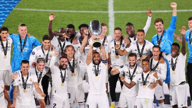 Piłkarze Realu Madryt zdobyli Superpuchar UEFA.