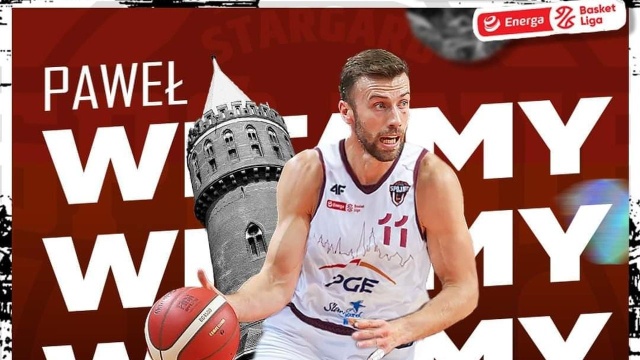 Paweł Kikowski koszykarzem PGE Spójni Stargard