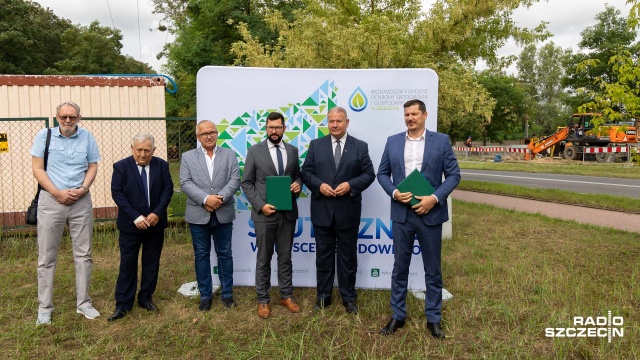 Wojewódzki Fundusz Ochrony Środowiska i Gospodarki Wodnej podpisał umowę z polickim Zakładem Wodociągów i Kanalizacji.