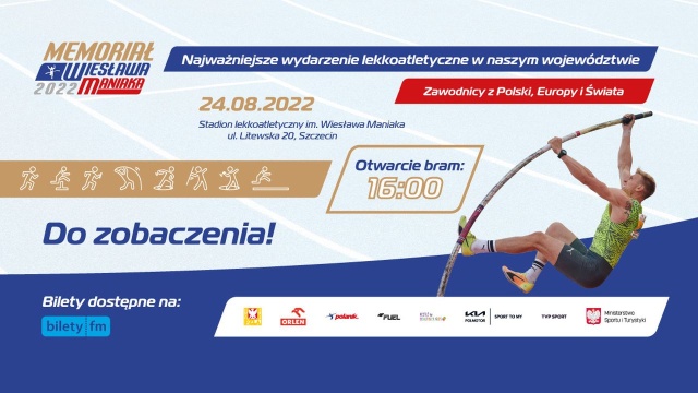 Kibice królowej sportu będą mieć dziś powody do zadowolenia - w Szczecinie już po raz piąty odbędzie się lekkoatletyczny Memoriał Wiesława Maniaka.