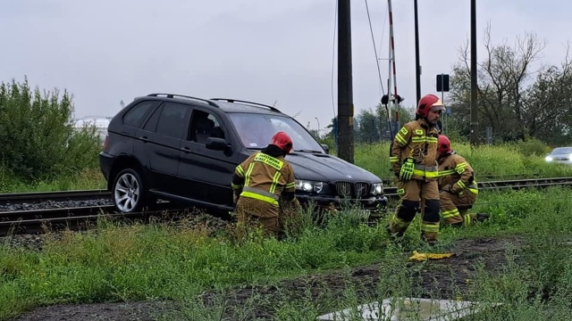 Wypadek na budowanym przystanku Szczecińskiej Kolei Metropolitalnej na Skolwinie w Szczecinie. Do zdarzenia doszło na skrzyżowaniu Stołczyńskiej i Nad Odrą.