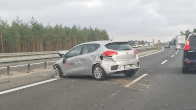 Do kolizji doszło na S3 w stronę Świnoujścia.