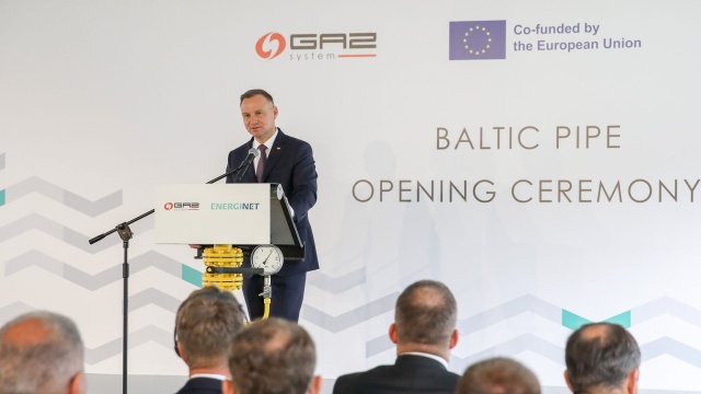 Baltic Pipe oficjalnie otwarty