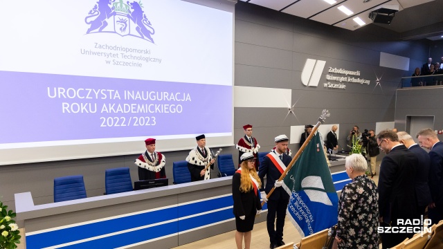Ponad dwa tysiące nowych studentów rozpoczęło naukę w Zachodniopomorskim Uniwersytecie Technicznym w Szczecinie. Uczelnia zainaugurowała nowy rok akademicki.