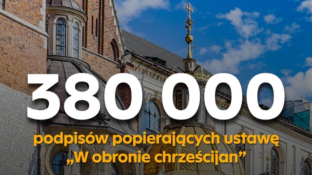 Solidarna Polska złożyła projekt "W obronie chrześcijan"