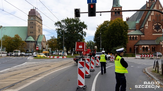 Nadchodzącej nocy rusza przebudowa torowisk na placu Zwycięstwa w Szczecinie.