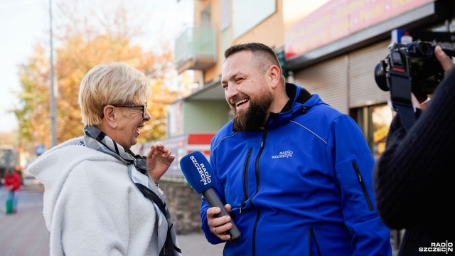 Można było przybić piątkę, lepiej się poznać, czy dostać radiowe gadżety. To kolejna edycja naszej akcji Radio Szczecin rusza w trasę.
