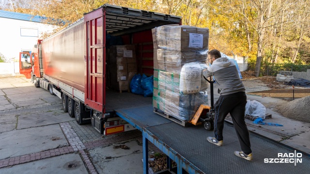 W 258 dzień rosyjskiej napaści katolicka fundacja ze Szczecina wysyła kolejny transport darów.
