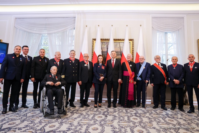 Prezydent wręczył odznaczenia. Niepodległość (...) trzeba nieustannie pielęgnować