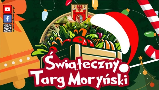 Nie tylko w Szczecinie odbywa się bożonarodzeniowy jarmark. W niedzielę także w Moryniu będzie można kupić świąteczne przysmaki, prezenty, ozdoby czy żywność od lokalnych producentów.