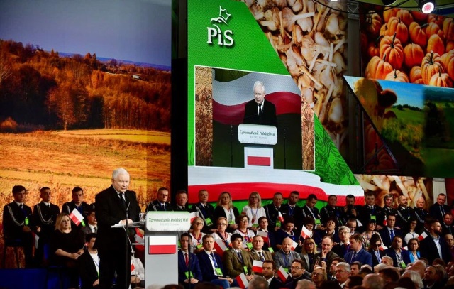 Prezes Prawa i Sprawiedliwości Jarosław Kaczyński powiedział, że jego partia za pół roku przedstawi nowe pomysły programowe na kolejne lata dla polskiej wsi.