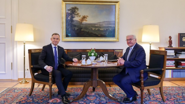 Prezydent Andrzej Duda powiedział, że osobiście podziękował niemieckim władzom za decyzję o wysłaniu do naszego kraju baterii Patriot.