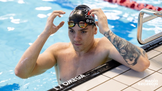 Karol Ostrowski z MKP Szczecin rozpoczyna zmagania w Mistrzostwach Świata w pływaniu na krótkim basenie.