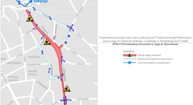 Kolejne zamiany w organizacji ruchu czekają kierowców, którzy korzystają z ulic szczecińskiego Niebuszewa.