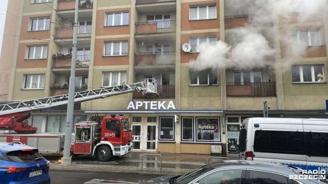 Trwa dogaszanie. Na miejscu z żywiołem walczyły cztery jednostki straży pożarnej.