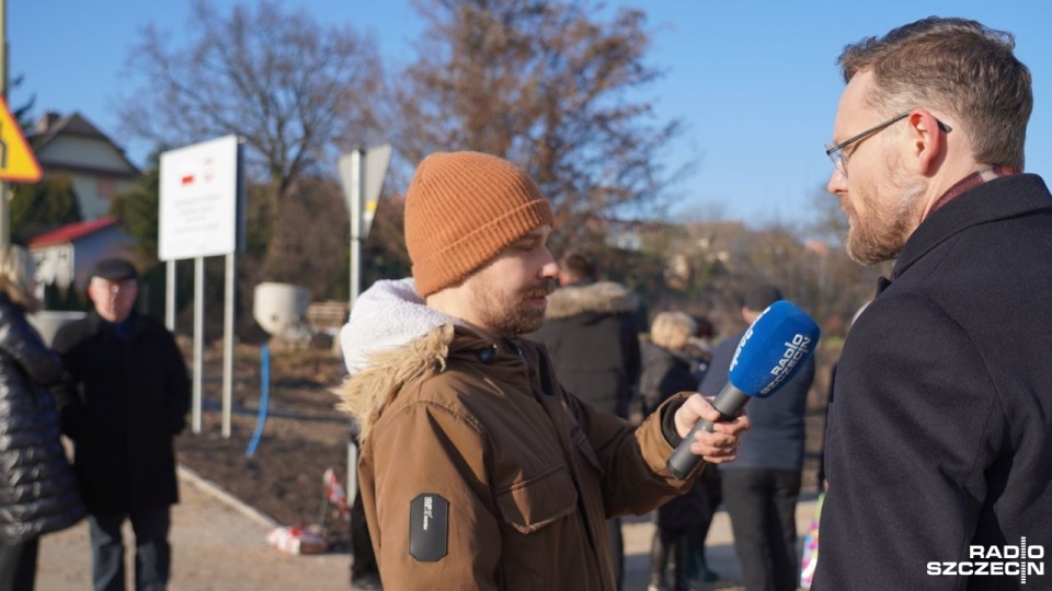Owocowa to ulica w centrum Pyrzyc; w jej pobliżu znajduje się szkoła, przedszkole i hala sportowa. Fot: Marcin Kokolus [Radio Szczecin]