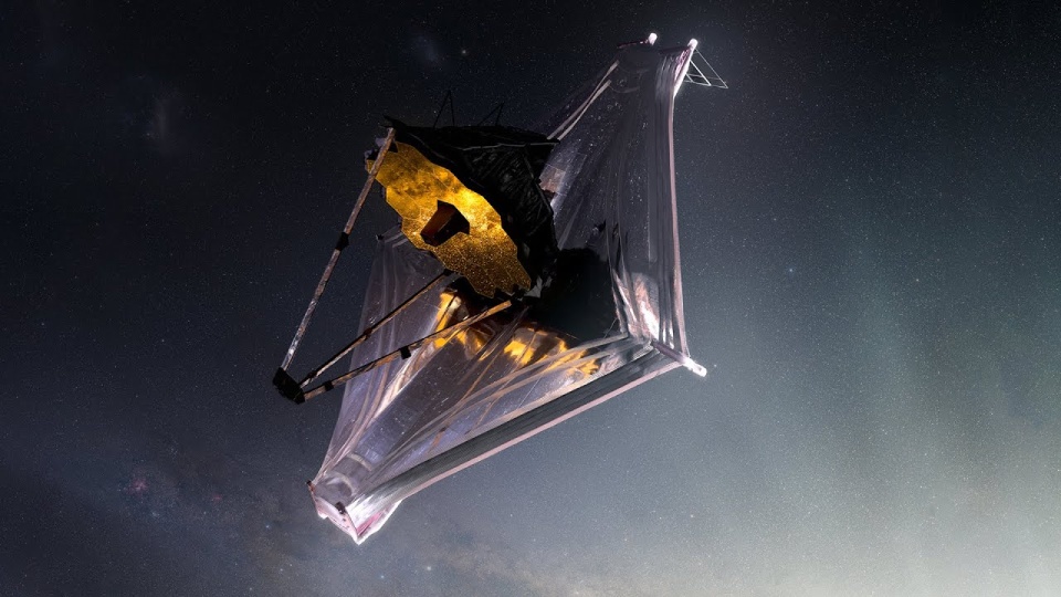 Kosmiczny Teleskop Jamesa Webba. Mat. NASA