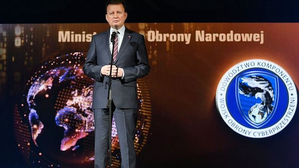 Minister Obrony Narodowej, Mariusz Błaszczak powołał nowy komponent Sił Zbrojnych RP - Wojska Obrony Cyberprzestrzeni. źródło: https://twitter.com/MON_GOV_PL