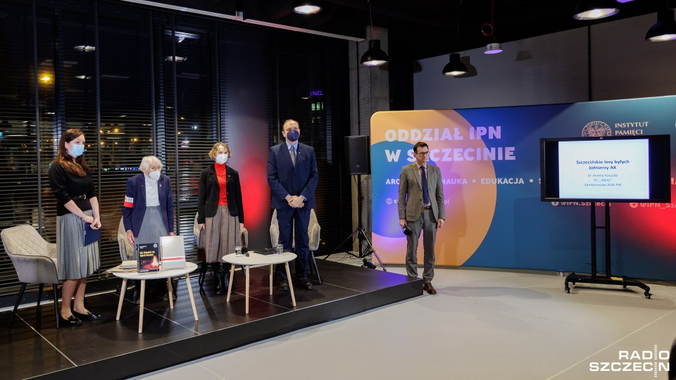 Jedną z osób, która po wojnie trafiła na Ziemie Odzyskane była Amelia Korycka ps. "Mela", sanitariuszka Powstania Warszawskiego i żołnierz AK. Fot. Robert Stachnik [Radio Szczecin]