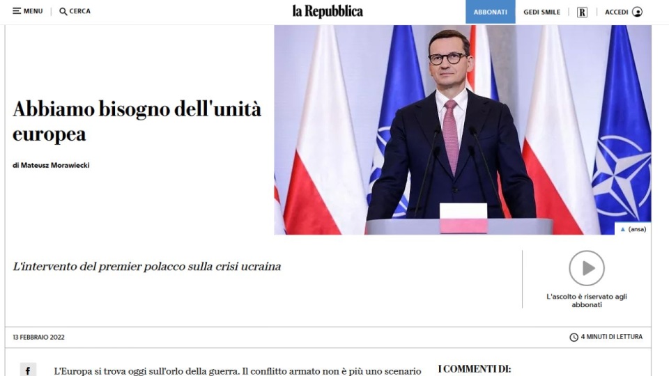 źródło: https://www.repubblica.it/commenti/