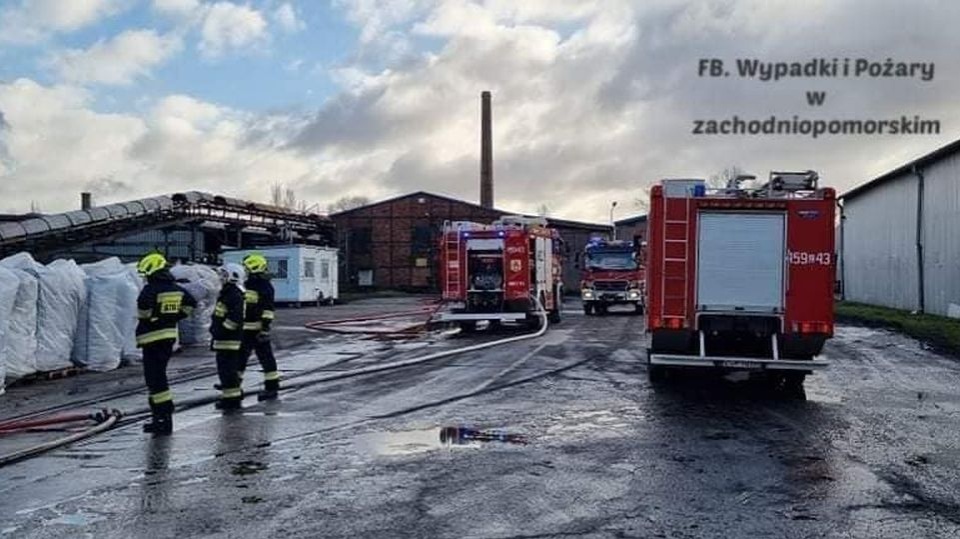 Fot. Facebook / Wypadki i pożary w Zachodniopomorskim
