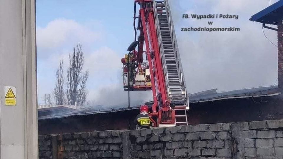 Fot. Facebook / Wypadki i pożary w Zachodniopomorskim