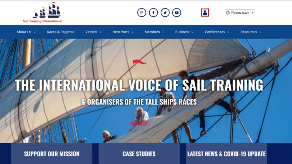 W najbliższym czasie zapadnie decyzja w sprawie zawieszenia członkostwa Rosji w STI. źródło: https://sailtraininginternational.org/sailtraining/