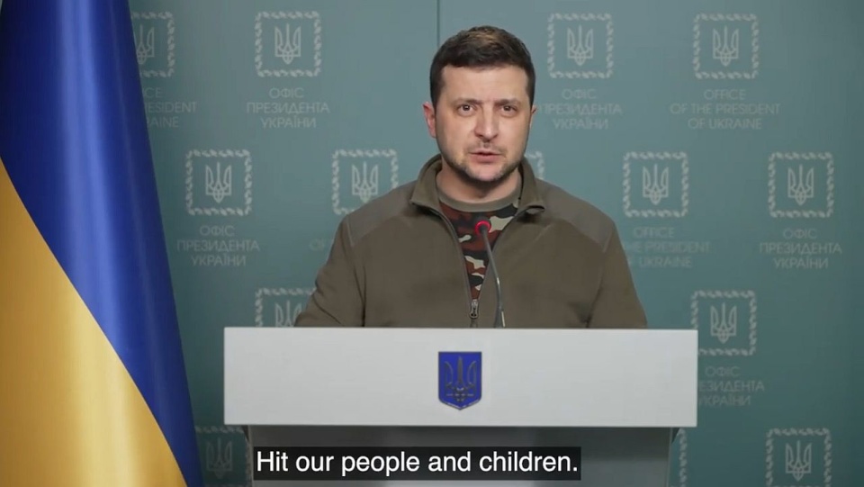 Screen: www.facebook.com/zelenskiy.official