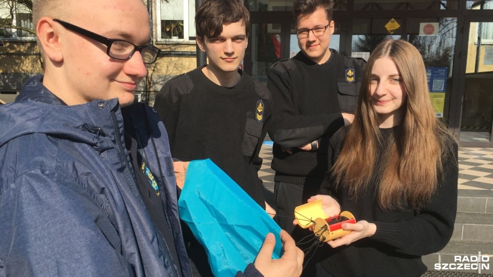 Uczniowie ze Świnoujścia są jedynym zespołem z Pomorza Zachodniego, który zakwalifikował się do drugiego etapu konkursu. Fot. Joanna Maraszek [Radio Szczecin]