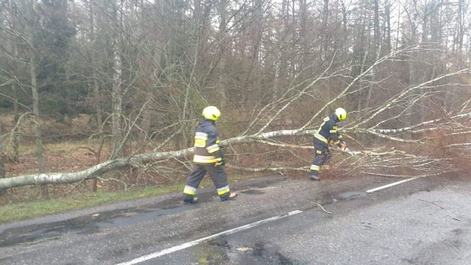 Strażacy interweniowali przeszło 80 razy. źródło: https://www.facebook.com/Wypadki-i-po%C5%BCary-w-Zachodniopomorskim-743574172394924