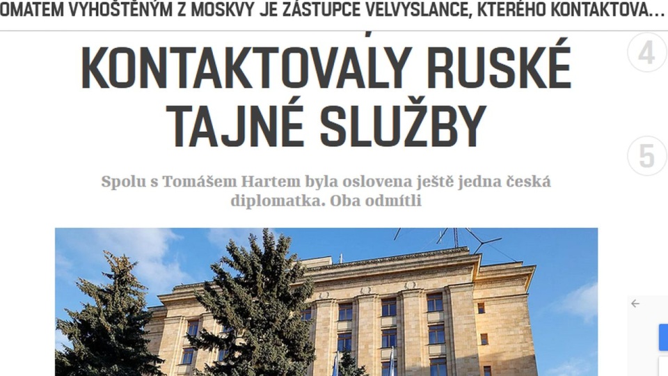 Jak ustalili dziennikarze "Respektu" oraz "Denika N", do próby werbunku miało dojść w marcu. źródło: https://www.respekt.cz/