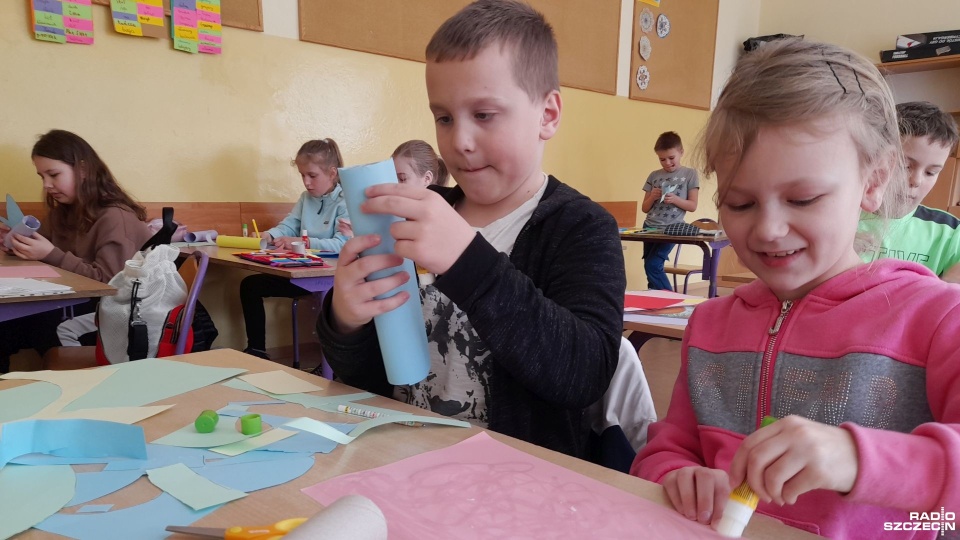 Oddział przygotowawczy w SP 6 w Świnoujściu. Fot. Joanna Maraszek [Radio Szczecin]