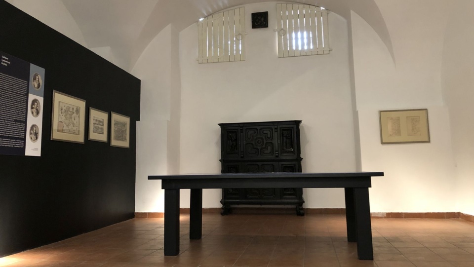 Gabinet Lubinusa w Galerii Wschodniej. Fot. Zamek Książąt Pomorskich w Szczecinie